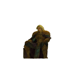 Divine Celestial King Vinyl Car Decal Sticker – Waterproof & UV-Resistant 