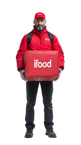 Ifood Delivery Driver V2 Vinyl Car Decal Sticker – Waterproof & UV-Resistant 