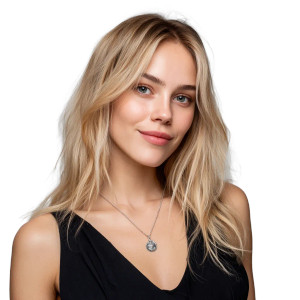Blonde Model Portrait V15 Vinyl Car Decal Sticker – Waterproof & UV-Resistant Blonde Model Portrait V15 Vinyl Car Decal Sticker – Waterproof & UV-Resistant