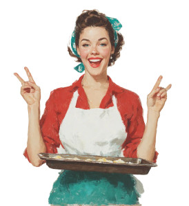 Vintage Housewife Baking Vinyl Car Decal Sticker – Waterproof & UV-Resistant Vintage Housewife Baking Vinyl Car Decal Sticker – Waterproof & UV-Resistant