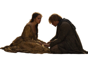 Renaissance Healing Scene Vinyl Car Decal Sticker – Waterproof & UV-Resistant 