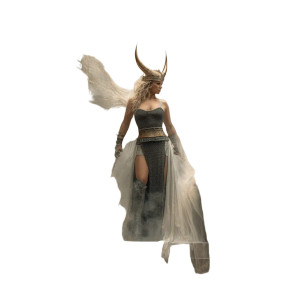 Freya Goddess V2 Vinyl Car Decal Sticker – Waterproof & UV-Resistant 