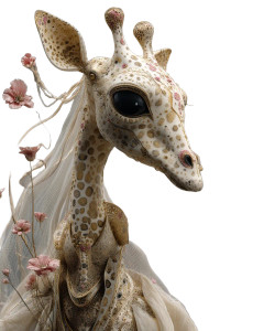 Surreal Giraffe Creature Vinyl Car Decal Sticker – Waterproof & UV-Resistant Surreal Giraffe Creature Vinyl Car Decal Sticker – Waterproof & UV-Resistant