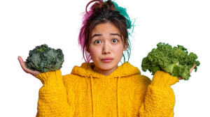 Confused With Kale Vinyl Car Decal Sticker – Waterproof & UV-Resistant 