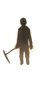 Giant Scarecrow Monster V2 Vinyl Car Decal Sticker – Waterproof & UV-Resistant 