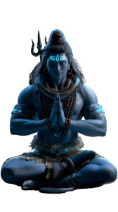 Cosmic Shiva Meditating Vinyl Car Decal Sticker – Waterproof & UV-Resistant 