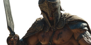 Roman Gladiator Warrior Vinyl Car Decal Sticker – Waterproof & UV-Resistant 