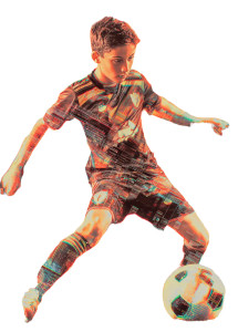 Futuristic Soccer Card V2 Vinyl Car Decal Sticker – Waterproof & UV-Resistant 