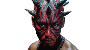 Fierce Painted Warrior Vinyl Car Decal Sticker – Waterproof & UV-Resistant 