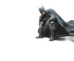 Batman Lurking Vinyl Car Decal Sticker – Waterproof & UV-Resistant 