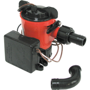 Ultima Combo Bilge Pump | Johnson Pumps | 500GPH 12V | Easy Cartridge Motor Replacement