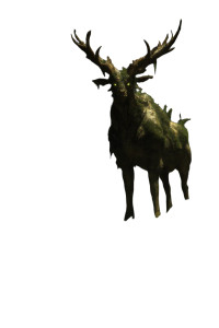 Forest Guardian Beast Vinyl Car Decal Sticker – Waterproof & UV-Resistant 