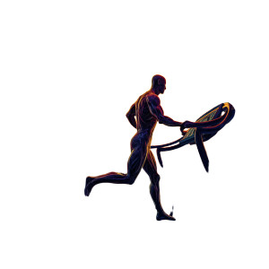 Biomechanical Man Vinyl Car Decal Sticker – Waterproof & UV-Resistant 