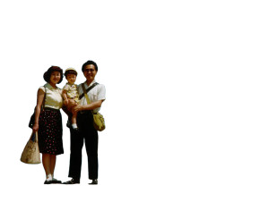 1980S Hong Kong Family Vinyl Car Decal Sticker – Waterproof & UV-Resistant 