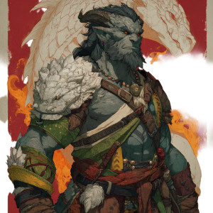 Firbolg Druid V2 Vinyl Car Decal Sticker – Waterproof & UV-Resistant 