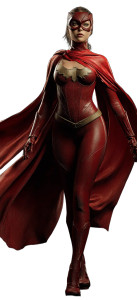 Female Superhero Portrait V5 Vinyl Car Decal Sticker – Waterproof & UV-Resistant 