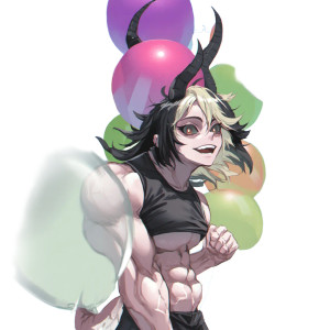 Muscular Playful Demon Vinyl Car Decal Sticker – Waterproof & UV-Resistant Muscular Playful Demon Vinyl Car Decal Sticker – Waterproof & UV-Resistant
