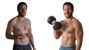 Fitness Transformation Contrast V2 Vinyl Car Decal Sticker – Waterproof & UV-Resistant 