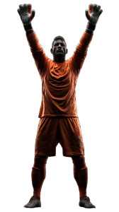 Ultra-Realistic Goalkeeper Vinyl Car Decal Sticker – Waterproof & UV-Resistant 