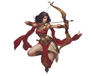 Neith The Huntress Vinyl Car Decal Sticker – Waterproof & UV-Resistant 