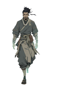 Asian Evil Ghost Vinyl Car Decal Sticker – Waterproof & UV-Resistant 