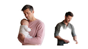 Cozy Family Moment V6 Vinyl Car Decal Sticker – Waterproof & UV-Resistant 