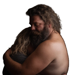 Hairy Man Hugging Vinyl Car Decal Sticker – Waterproof & UV-Resistant Hairy Man Hugging Vinyl Car Decal Sticker – Waterproof & UV-Resistant