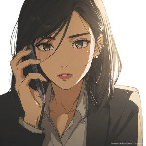 Attentive Listener V2 Vinyl Car Decal Sticker – Waterproof & UV-Resistant 