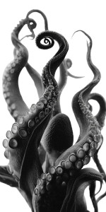 Swirling Octopus Tentacles Vinyl Car Decal Sticker – Waterproof & UV-Resistant Swirling Octopus Tentacles Vinyl Car Decal Sticker – Waterproof & UV-Resistant