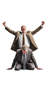 Dramatic Political Contrast Vinyl Car Decal Sticker – Waterproof & UV-Resistant 