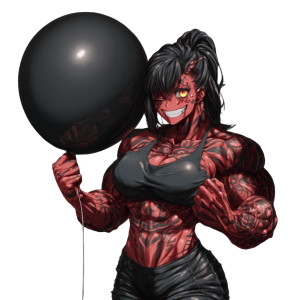 Muscular Playful Demon V3 Vinyl Car Decal Sticker – Waterproof & UV-Resistant Muscular Playful Demon V3 Vinyl Car Decal Sticker – Waterproof & UV-Resistant
