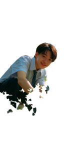Vietnamese Boy Helping Vinyl Car Decal Sticker – Waterproof & UV-Resistant 