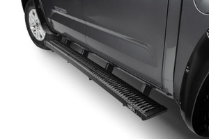 2022-2024 Fit Toyota Tundra | Growler Running Board | Aluminum Black Finish | Aggressive Tread Design | Easy Install