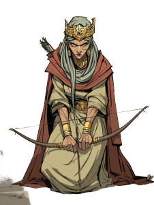 Egyptian Archer Vinyl Car Decal Sticker – Waterproof & UV-Resistant 