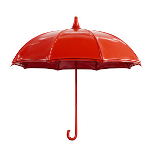 Metal Umbrella Vinyl Car Decal Sticker – Waterproof & UV-Resistant 