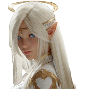 Angelic Elf Sorcerer Vinyl Car Decal Sticker – Waterproof & UV-Resistant 