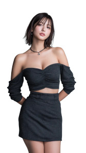 Japanese Model V4 Vinyl Car Decal Sticker – Waterproof & UV-Resistant 