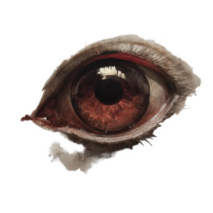 Human Eye Painting Vinyl Car Decal Sticker – Waterproof & UV-Resistant 