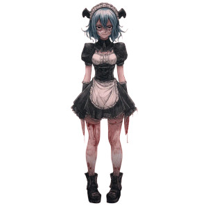 Creepy Anime Character Vinyl Car Decal Sticker – Waterproof & UV-Resistant Creepy Anime Character Vinyl Car Decal Sticker – Waterproof & UV-Resistant