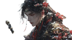 Ancient Chinese Warrior V30 Vinyl Car Decal Sticker – Waterproof & UV-Resistant 