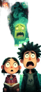 Zombie Book Attack Vinyl Car Decal Sticker – Waterproof & UV-Resistant 