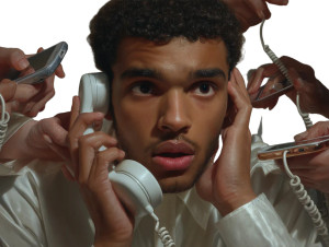 Astonished Caller Vinyl Car Decal Sticker – Waterproof & UV-Resistant 