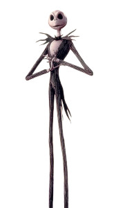 Jack Skellington Stands Vinyl Car Decal Sticker – Waterproof & UV-Resistant 