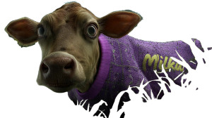 Milka Cow Vinyl Car Decal Sticker – Waterproof & UV-Resistant 