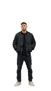 Urban Young Man V2 Vinyl Car Decal Sticker – Waterproof & UV-Resistant 