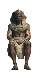 Ancient Egyptian Pharaoh Vinyl Car Decal Sticker – Waterproof & UV-Resistant 