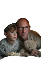 Family Movie Night V2 Vinyl Car Decal Sticker – Waterproof & UV-Resistant 