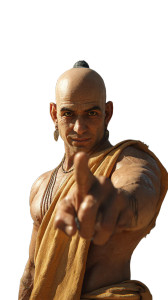 Chanakya Portrait Vinyl Car Decal Sticker – Waterproof & UV-Resistant 