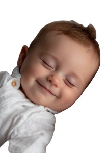 Smiling Sleeping Baby Vinyl Car Decal Sticker – Waterproof & UV-Resistant Smiling Sleeping Baby Vinyl Car Decal Sticker – Waterproof & UV-Resistant