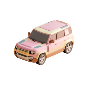 Cute Clay Suv Vinyl Car Decal Sticker – Waterproof & UV-Resistant 